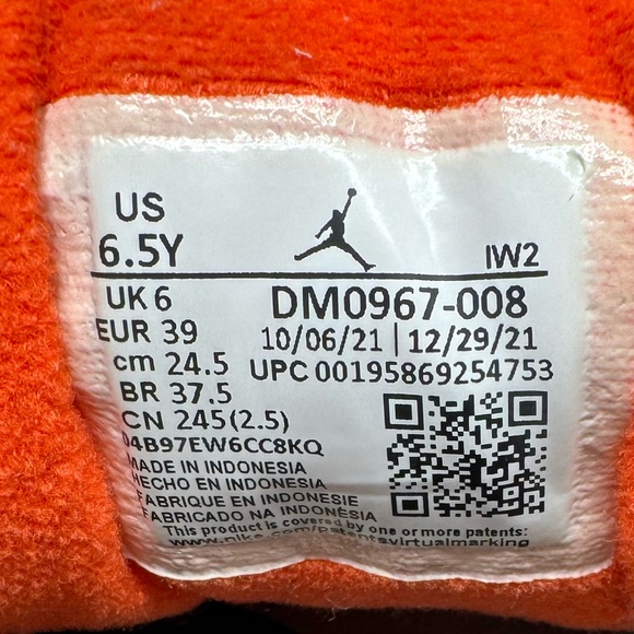 Jordan 3‎ Retro Desert Elephant Basketball Shoes Men's Sz 6.5 Women's Sz 8 - Picture 10 of 10